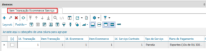 Transação Ecommerce Serviço