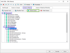 Permissão de Perfil
